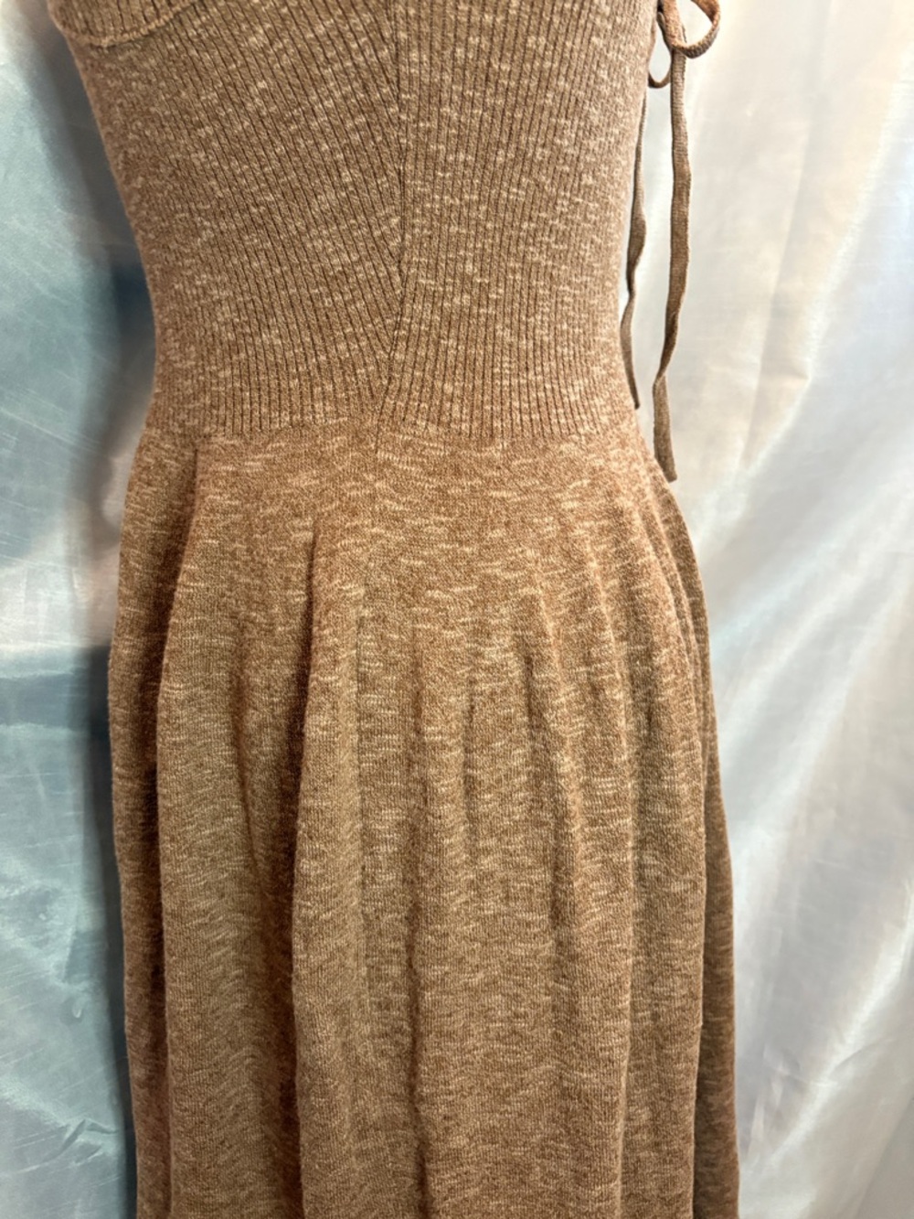 Free People Ocean Tula Sleeveless Midi Dress with Spaghetti Straps - Picture 8 of 14